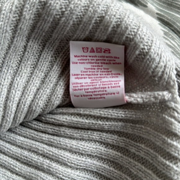 Nobo Cropped Top long sleeve for women sz XS in grey - Picture 8 of 9